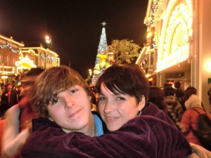 Tammy and Gabriel enjoy Disneyland!