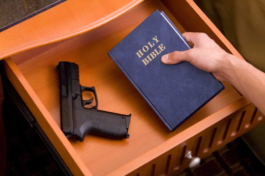 Jerry Falwell Jr. Abandons Christianity For A Gun